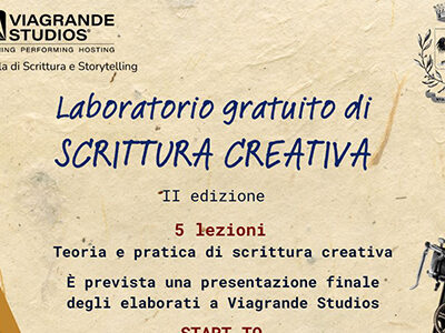 Laboratorio gratuito di Scrittura Creativa