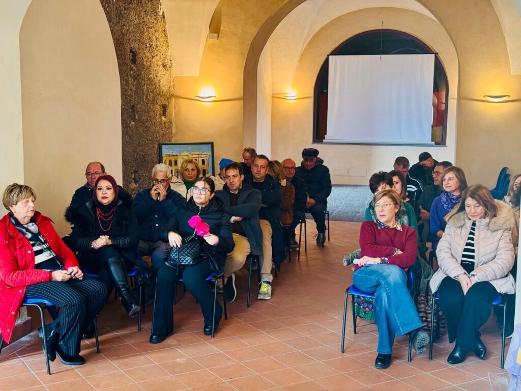 Viagrande. Scambio di auguri a Palazzo Partanna