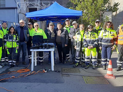 Natale in piazza con le "Aquile di Monte Serra"