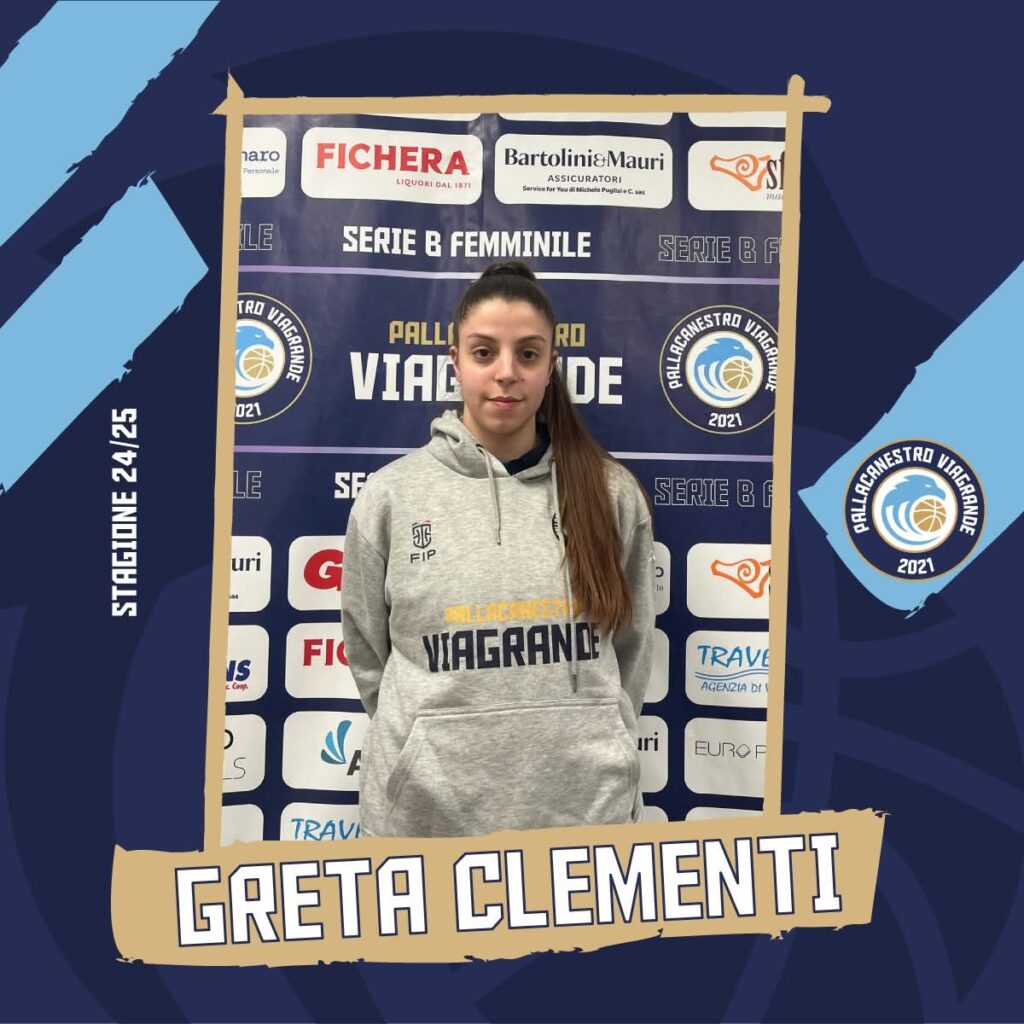 Greta Clementi nel roster della Bartolini&Mauri Viagrande